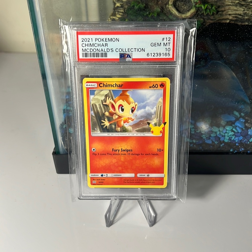 Lot of 5 Pokémon Slabs